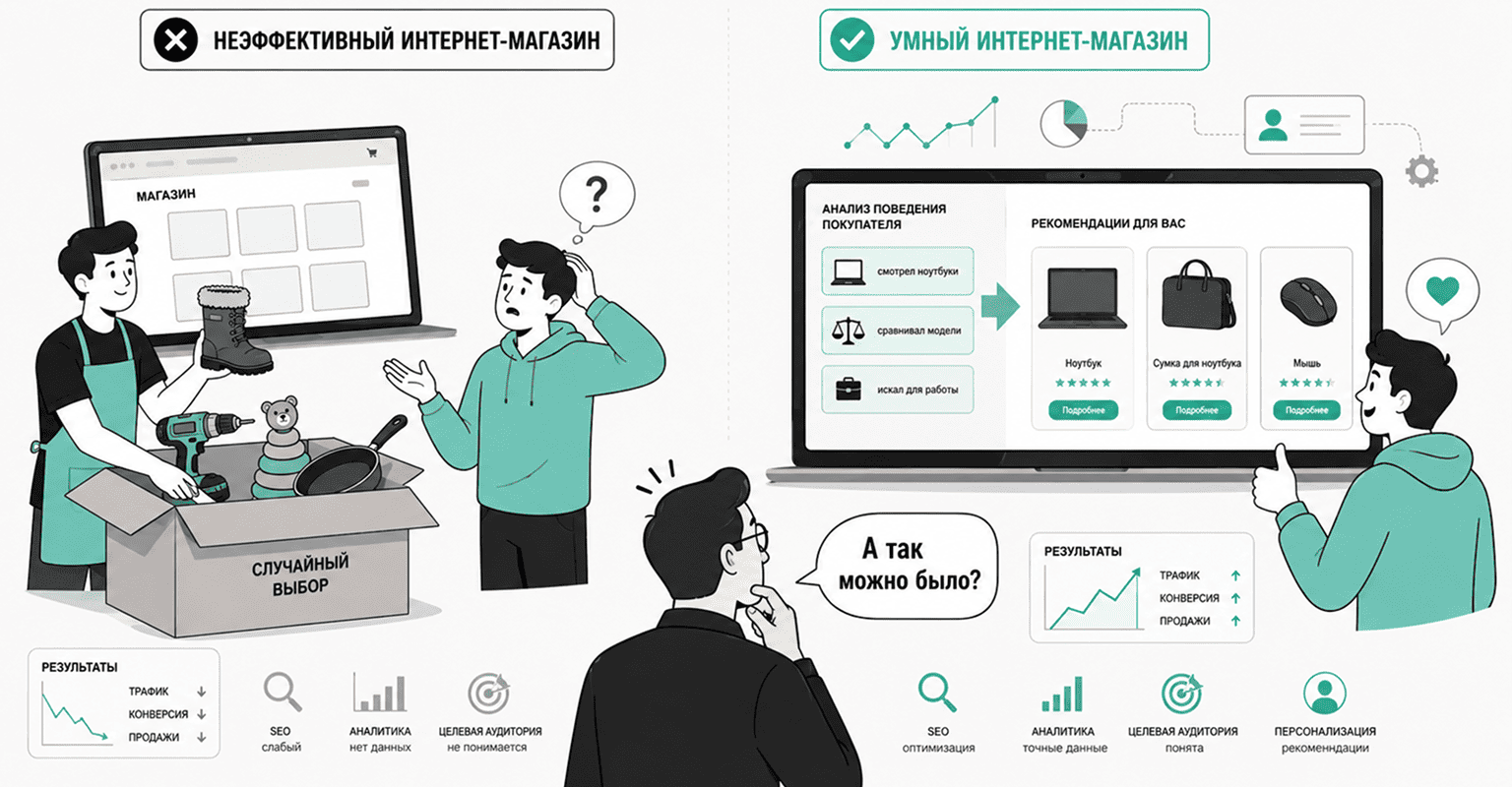 Как работает персонализация в интернет-магазине